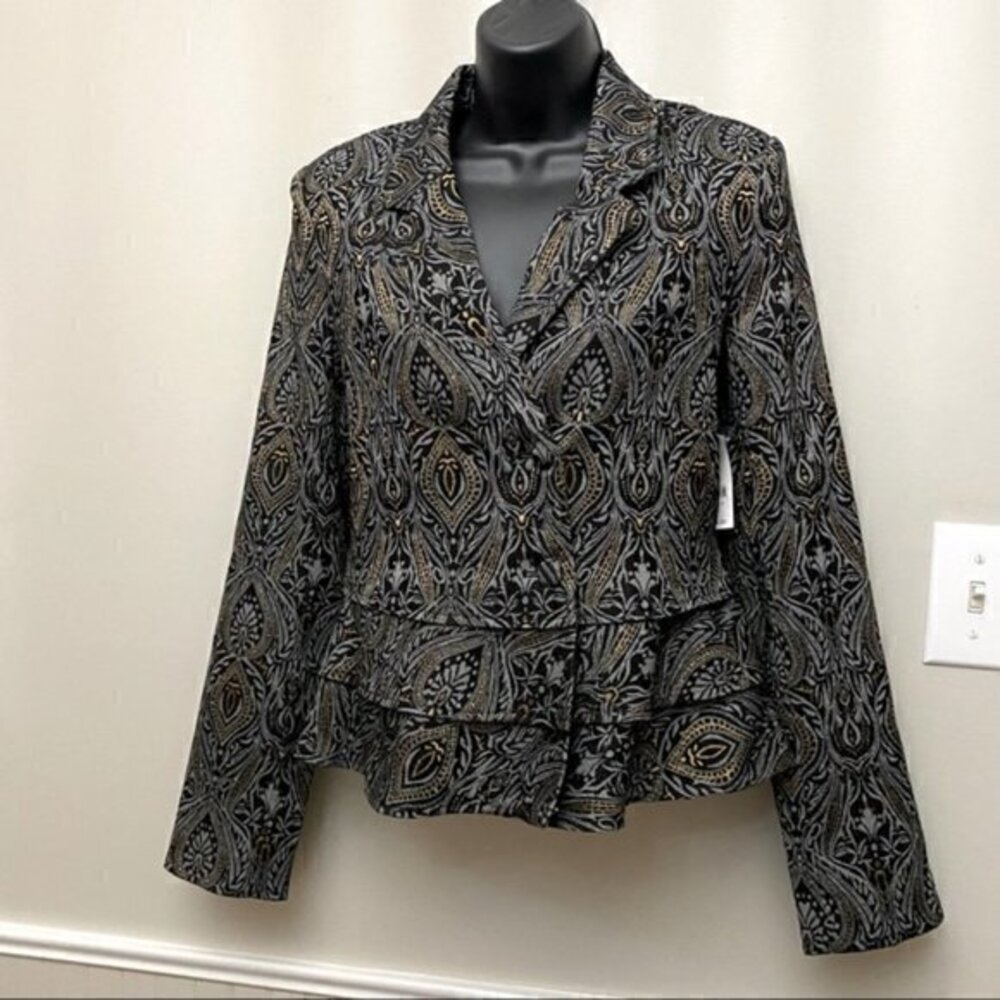 🆕 Lord and Taylor Brocade Blazer